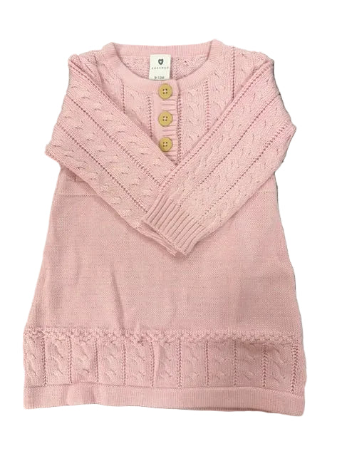 Korango - Cable Knit A-Line Dress