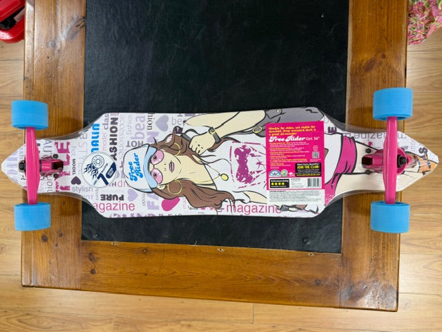 Adrenalin - Adrenalin Free Rider Drop Thru Skateboard 36"