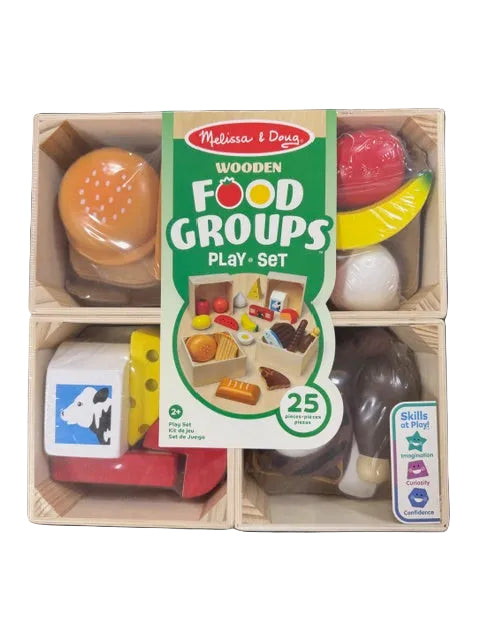 Melissa & Doug - Wooden Food Groups