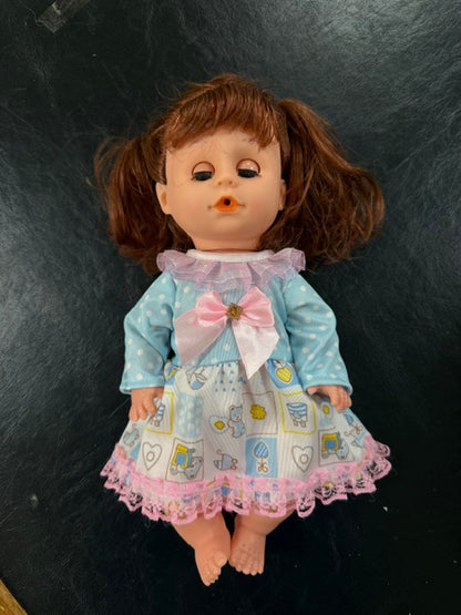 14 Inch Silicone Doll with Accessories