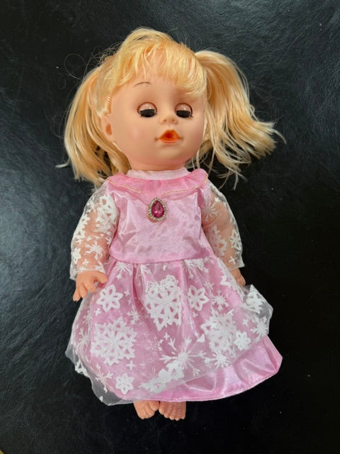 14 Inch Silicone Doll with Accessories