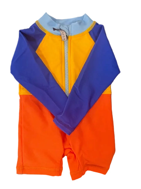 Korango - Zip Rash Suit - Sunset