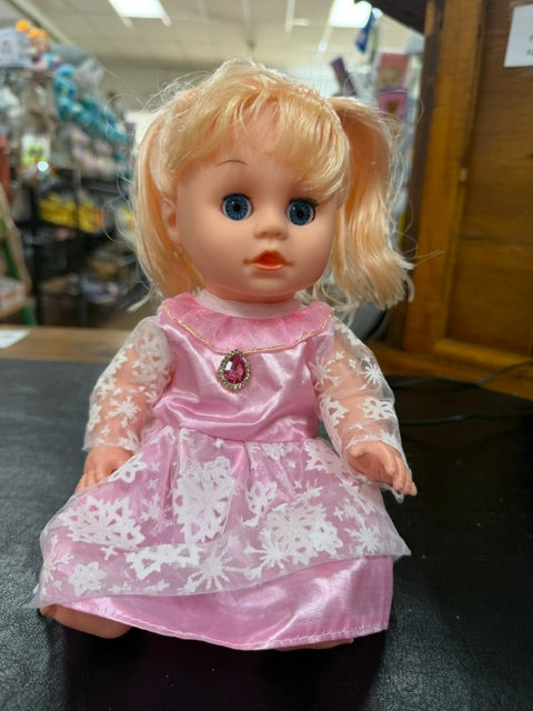 14 Inch Silicone Doll with Accessories