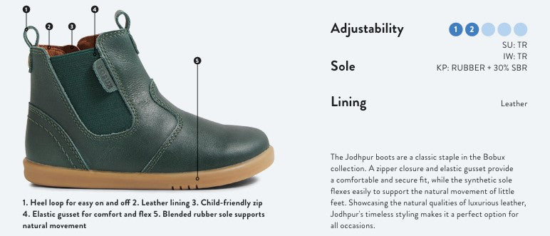 Bobux - Step Up Jodhpur Toffee