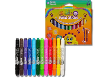 Little Brian Paint Sticks - Scribble Paint Sticks 12pk