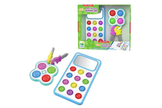 Early Learning Pop & Discover Phone and Keys Activity Set