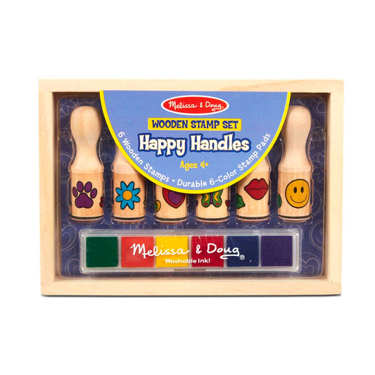 Melissa & Doug - Happy Handle Stamp Set