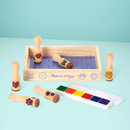 Melissa & Doug - Happy Handle Stamp Set