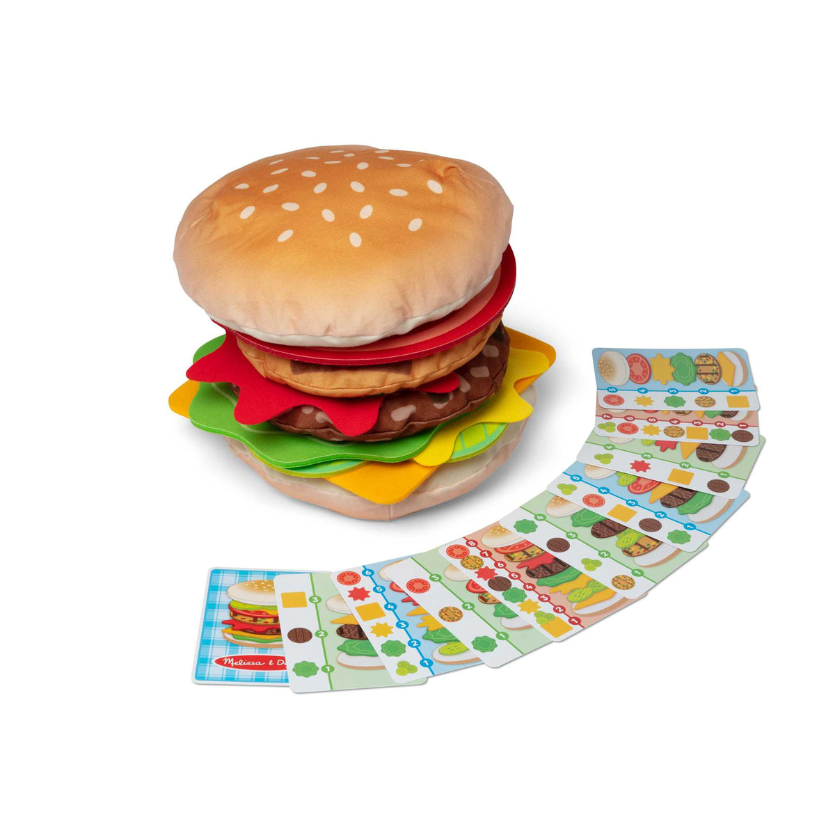 Melissa & Doug - Burger Stacking Game