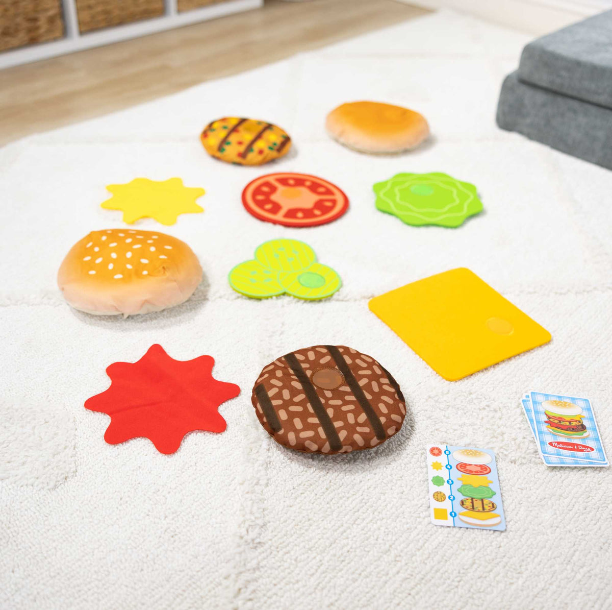 Melissa & Doug - Burger Stacking Game