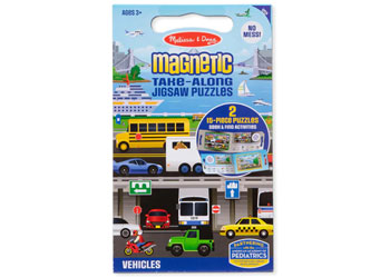 Melissa & Doug - Magnetic Take Along Jigsaw Puzzles
