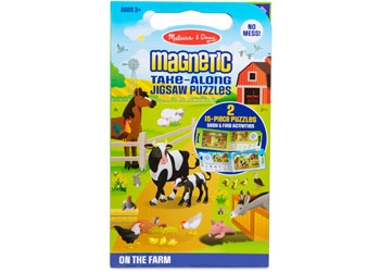 Melissa & Doug - Magnetic Take Along Jigsaw Puzzles