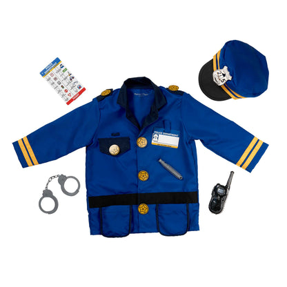 Melissa & Doug - Police Role Play Costume Set - Pack of 3