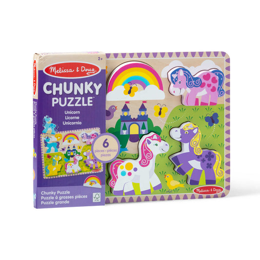 M&D - Unicorn Chunky Puzzle