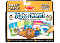 M&D - On The Go - Water WOW! Splash Cards - Shapes Numbers Colours