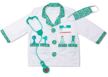 Melissa & Doug - Doctor Role Play Costume Set 3pk