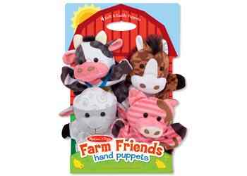 Melissa & Doug - Farm Friends Hand Puppets