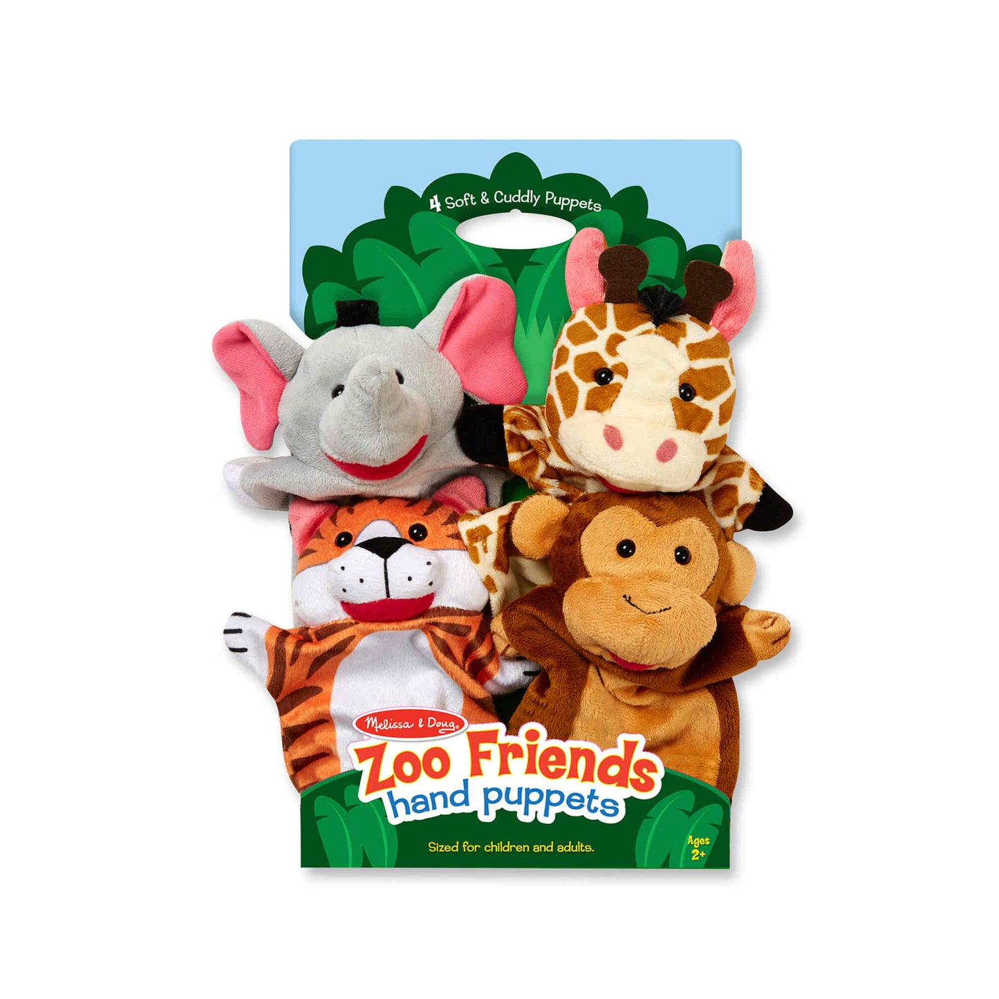 Melissa & Doug - Zoo Friends Hand Puppets