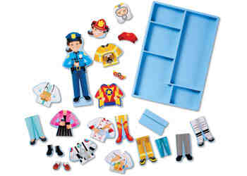 M&D Julia Magnetic Dress-up Doll