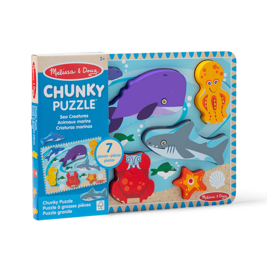 M&D - Sea Creatures Chunky Puzzle