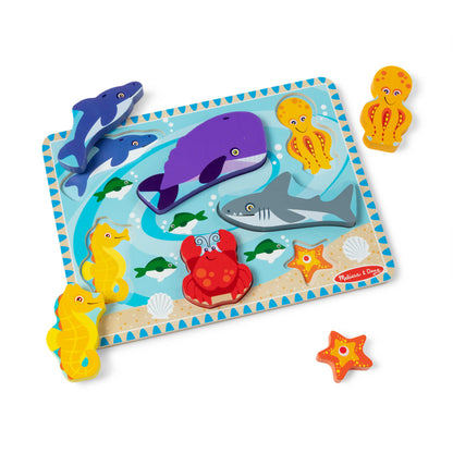 M&D - Sea Creatures Chunky Puzzle