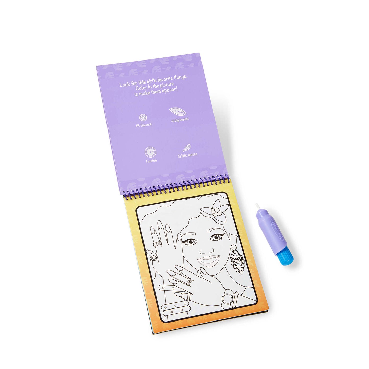Melissa & Doug - On The Go - Water WOW! - Makeup & Manicures