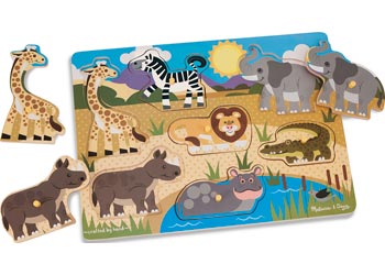 M&D - Safari Peg Puzzle