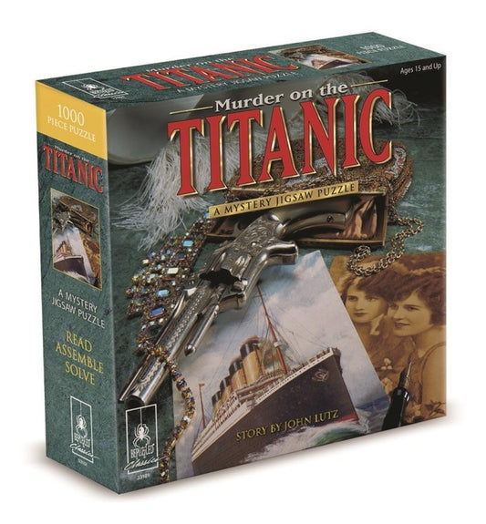 Murder on the Titanic a Mystery Jigsaw Puzzle 1,000pc