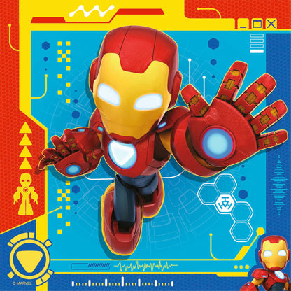 Ravensburger - Iron Man & His Awesome Friends Puzzle 3x49 pieces