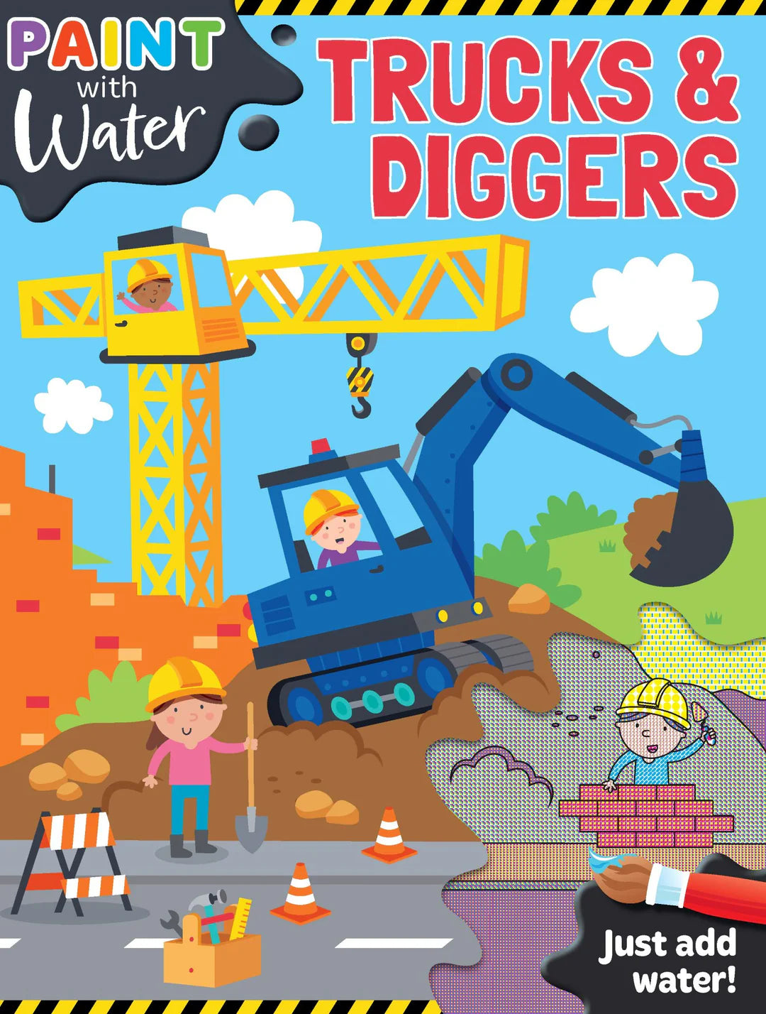 Paint with Water - Trucks & Diggers vol 2