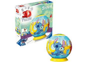 Ravensburger - 3D Puzzleball Disney Stitch 72 Pieces