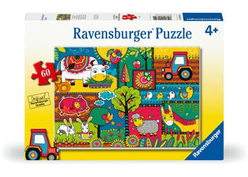 Ravensburger - A Day at the Farm Puzzle 60pc 041320