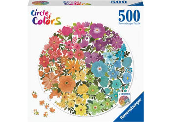 Ravensburger - Flowers Circle of Colour RB17167-5