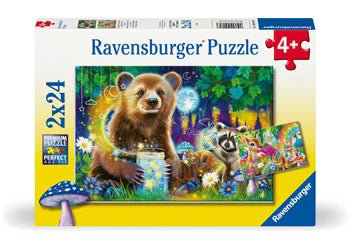Ravensburger - Loving Woodland Friends 2x24pc 04160