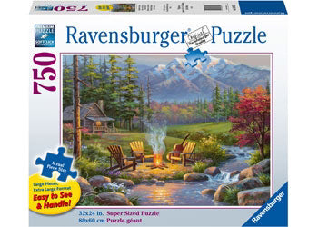 Ravensburger - Riverside Livingroom 750pc XL