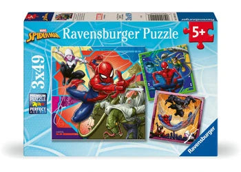 Ravensburger - Spiderman It's Web-Slinging Time! 3x49 Pieces