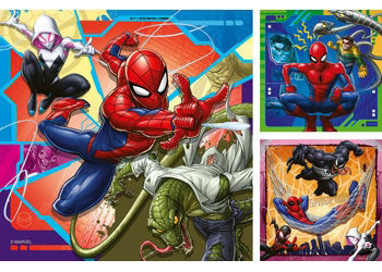 Ravensburger - Spiderman It's Web-Slinging Time! 3x49 Pieces