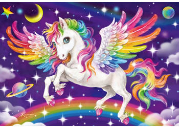 Ravensburger - Unicorn and Pegasus Puzzle 2x24 Pieces