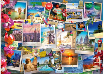 Ravensburger - World Travel Pinboard 500pc
