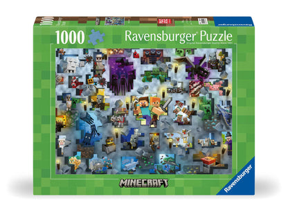 Ravensburger - Minecraft Mobs Challenge Puzzle 1000pcs