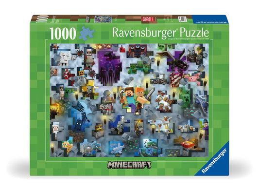 Ravensburger - Minecraft Mobs Challenge Puzzle 1000pcs