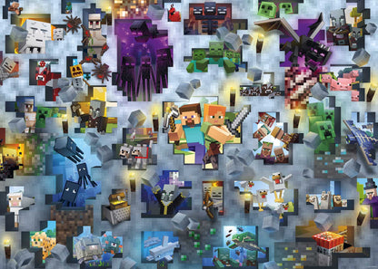 Ravensburger - Minecraft Mobs Challenge Puzzle 1000pcs