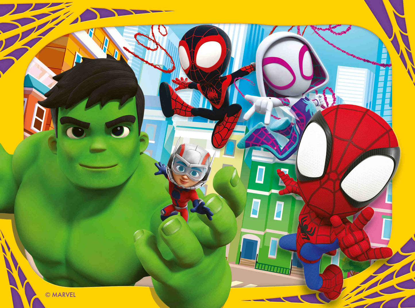 Ravensburger - Spiderman It's Spidey Time! Puzzle 12/16/20/24 Pieces