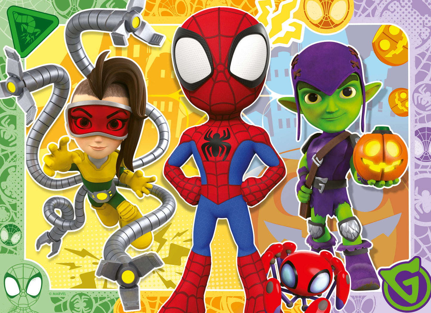 Ravensburger - Spidey's Team Bumper Pack Puzzle 4x42 Pieces
