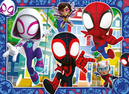 Ravensburger - Spidey's Team Bumper Pack Puzzle 4x42 Pieces