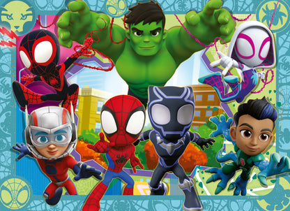 Ravensburger - Spidey's Team Bumper Pack Puzzle 4x42 Pieces