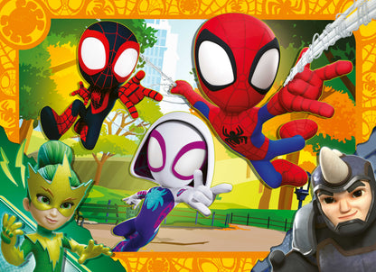 Ravensburger - Spidey's Team Bumper Pack Puzzle 4x42 Pieces