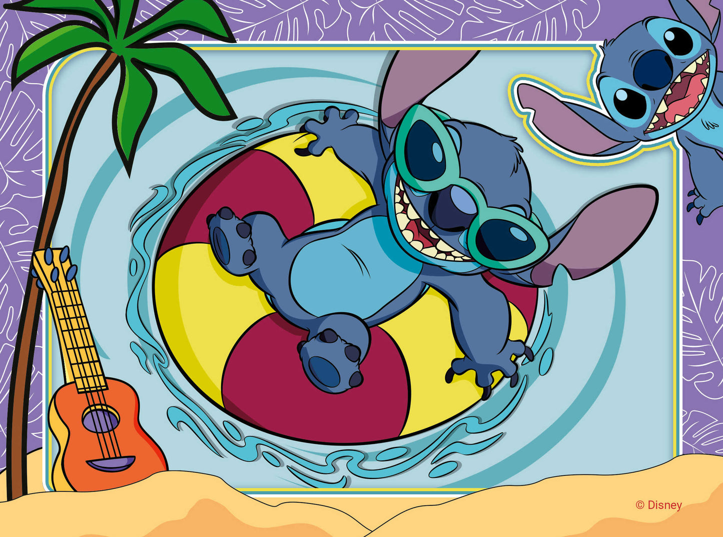 Ravensburger - Disney Stitch Vacay Mode Puzzle 12/16/20/24 Pieces