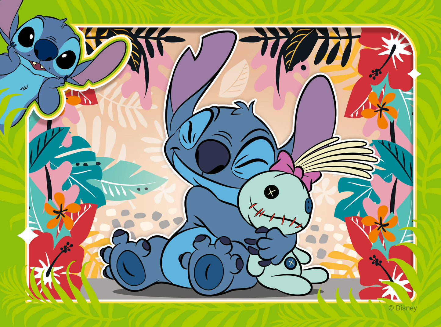 Ravensburger - Disney Stitch Vacay Mode Puzzle 12/16/20/24 Pieces