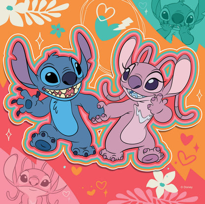 Ravensburger - Disney Stitch Play the Day Away Puzzle 3x49 Pieces
